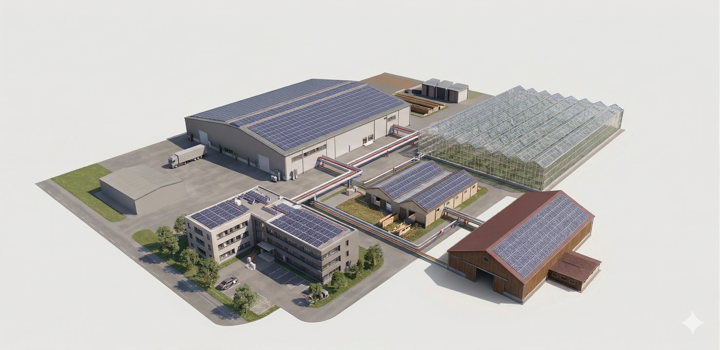 Gewerbebetrieb Stall PV